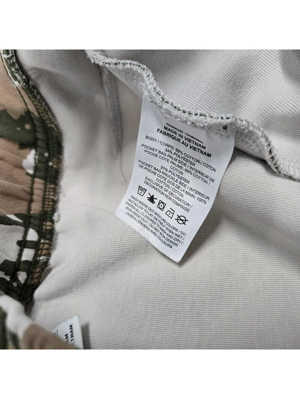 Men's MEDIUM Nike Sportswear Tech Fleece Jogger Pants Green/Tan Camo DM6472-072